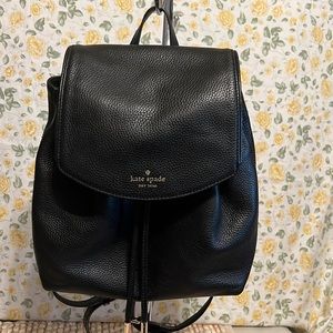 Kate Spade ♠️ Pebbled Leather Backpack